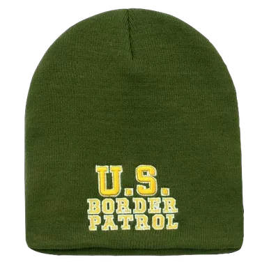Embroidered US Border Patrol Knit Cap