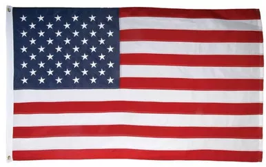 Embroidered USA Flag 3'x5' 300D Poly