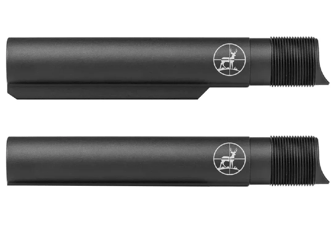Engraved AR-15 Buffer Tube – Deer (Crosshairs) (Pistol or Carbine)