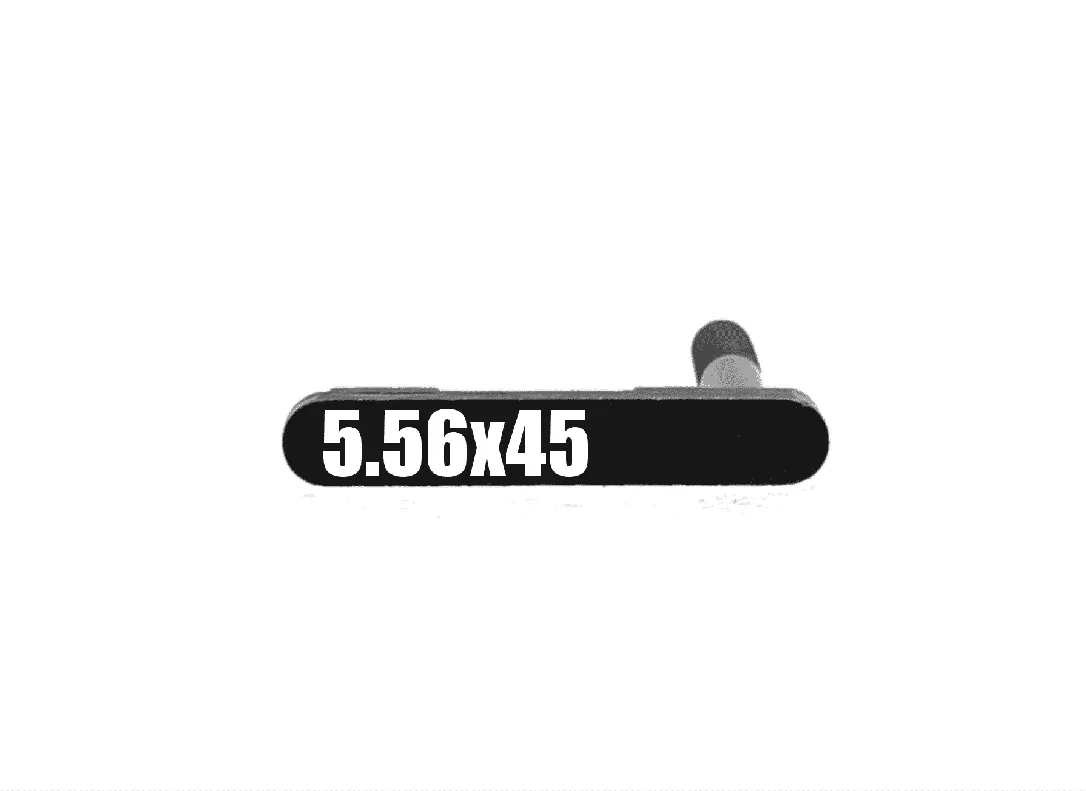 Engraved AR-15 Magazine Catch – 5.56×45