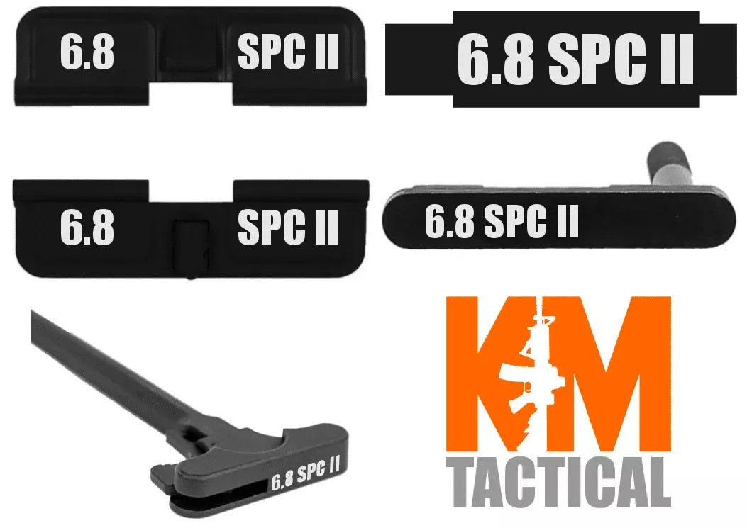 Engraved Caliber Specific AR-15 Set – 6.8 SPC II