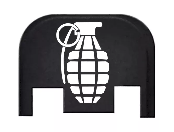 Engraved Slide Plate for Glocks – GRENADE