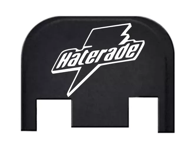 Engraved Slide Plate for Glocks – HATERADE