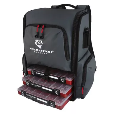 Evolution Outdoors Largemouth 3.0 Tackle Backpack