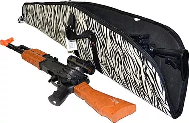 Explorer Rifle Case, Zebra, 42 x 10-Inch