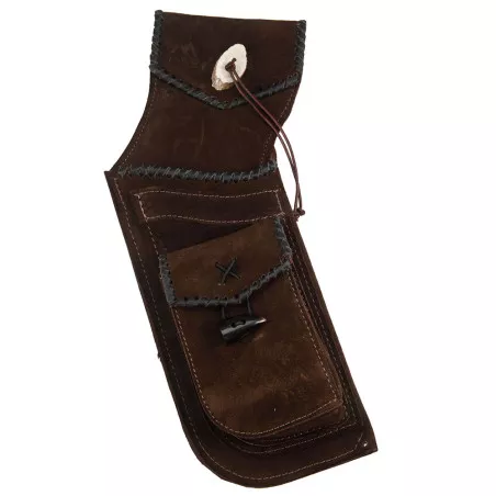 Field Wild Mountain Apalachee Quiver in Suede Leather