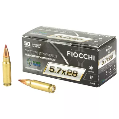 FIOCCHI HP 5.7X28MM 35GR JF - 50 rounds