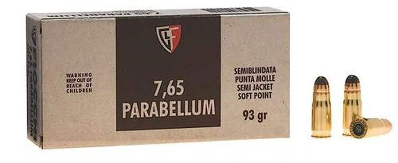 Fiocchi Specialty .30 Luger 93gr Jacketed Soft Point 50rd Box, 20 Box/Case
