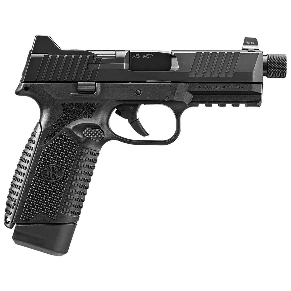 FN 545 Tactical 45 Auto (ACP) 4.7in Black Pistol – 10+1 Rounds