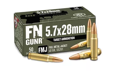 FN GUNR SS201 5.7x28mm 40gr Ammunition