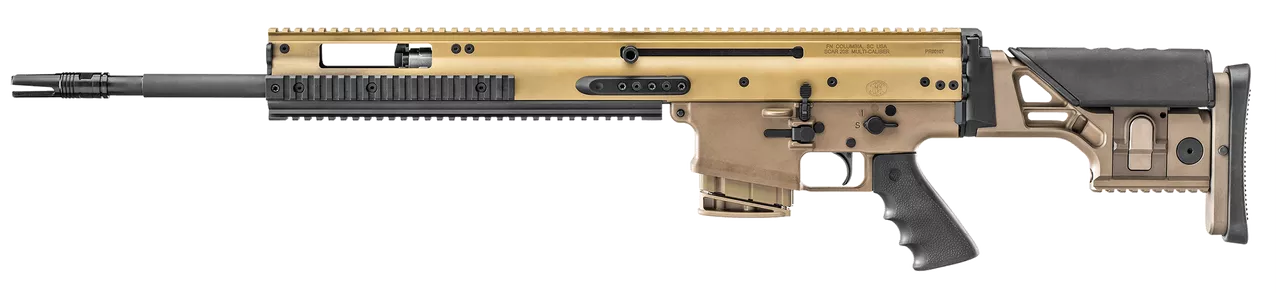 FN SCAR 20S 6.5 Creedmoor, 20″ Chrome Lined Barrel, Flat Dark Earth, 20rd