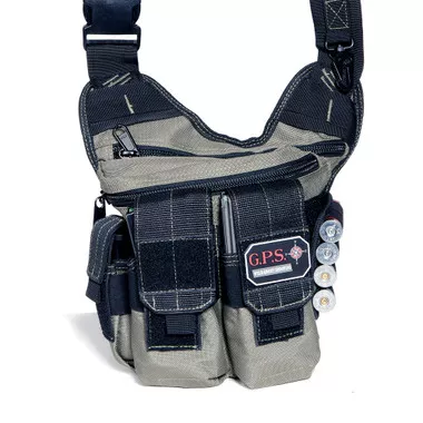 G Outdoors Large Rapid Deployment Sling Pack w/Handgun Holster