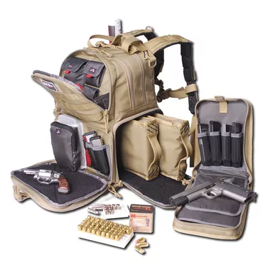 G Outdoors Tactical Range Backpack TAN