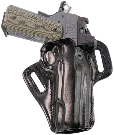 Galco Concealable 2.0 OWB Holster Right Hand Kimber 1911 5" Leather Black