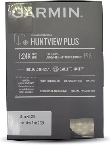 Garmin Huntview Plus 2024 Preprogrammed Data Card MicroSD/SD - Georgia