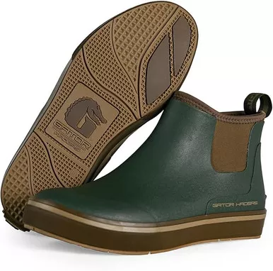Gator Waders Men's Durable Slip-Resistant Waterproof Ankle Boots Delta 12