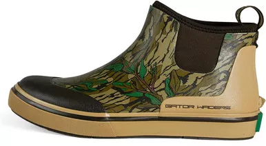 Gator Waders Men's Durable Waterproof Boots Mossy Oak Greenleaf 10