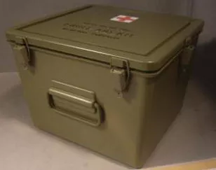 General Purpose Empty Military Issue Medical Cases Plastic
