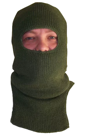 Genuine Govt. Issue Face Mask- Hood Balaclava, Extended Cold Weather