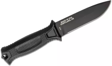 Gerber StrongArm Fixed Blade Knife 4.8" Plain Edge Black