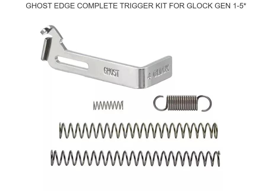 Ghost Inc Edge Complete Trigger Kit For Glock Gen 1-5