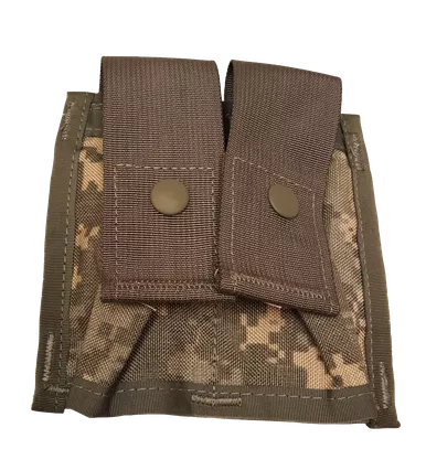 GI Issue Molle II 40MM Pyrotechnic Pouch Double ACU Digital