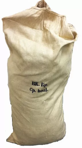 GIANT CZECH BURLAP BAG