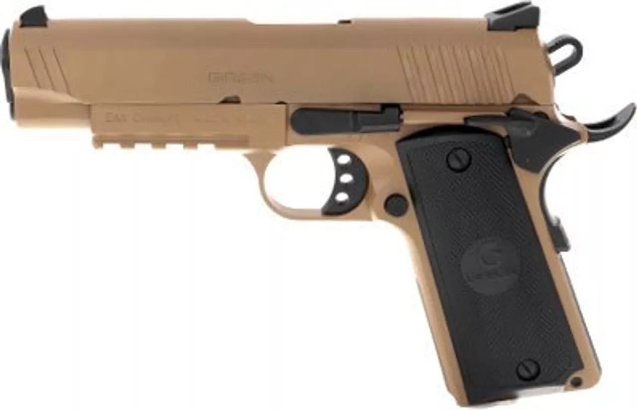 Girsan MC1911 Commander 45 ACP, 4.40″ Barrel, 8rd