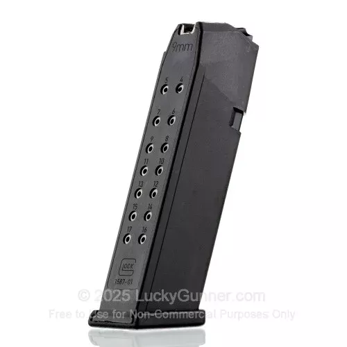 Glock 17 17 Round 9mm Generation 4 Factory Magazine (Bulk Packaging)