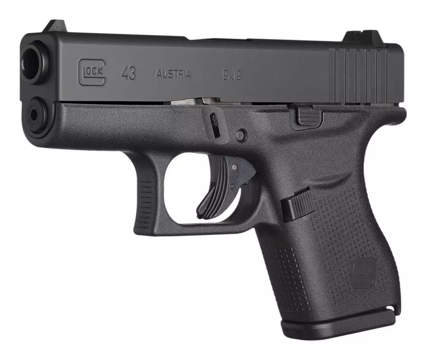Glock 43 9mm 2- 6 Round Magazines FXD Sights UI4350201