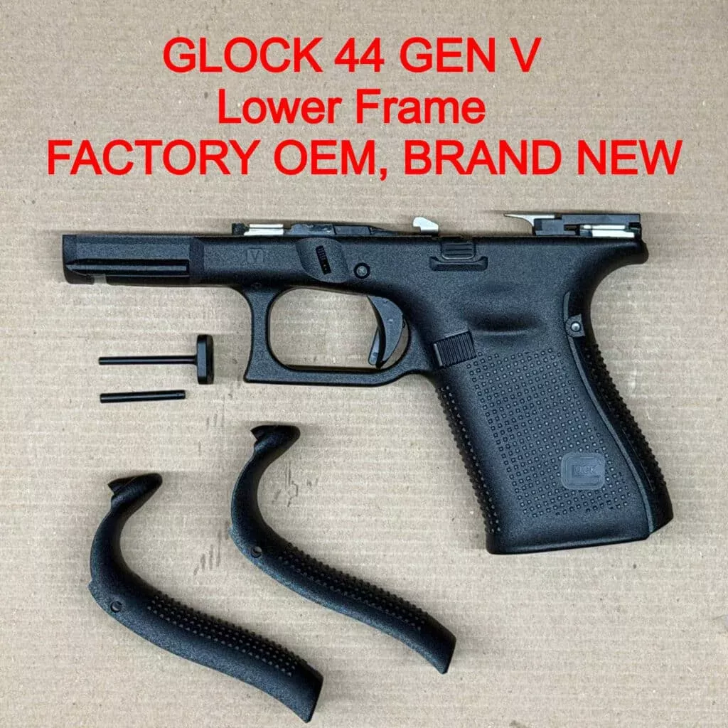 GLOCK 44 Gen V OEM Factory Lower Frame .22 LR Black Polymer – BRAND NEW