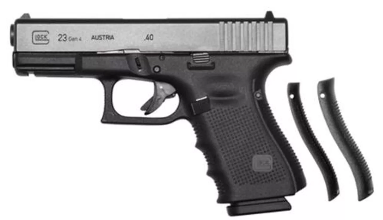 Glock Gen4 G23 .40 Smith & Wesson 4″ Barrel Tenifer Finish Fixed Sights 10 Round Mag