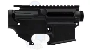 Gorilla MachiningAR-15 – Stripped Upper and Stripped 80% Lower Receiver – Black Combo Set