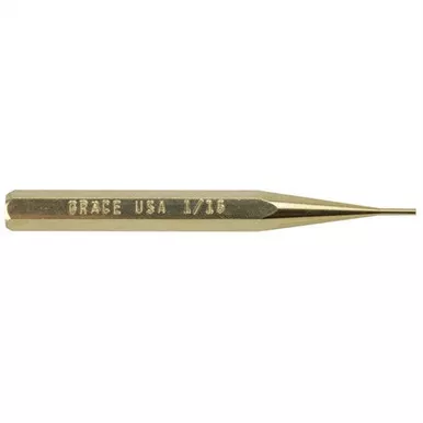 Grace USA 1/16 Inch (1.6mm) Brass Pin Punch