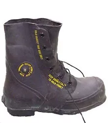 GRADE 2 BATA Black Mickey Mouse Boot With Valve