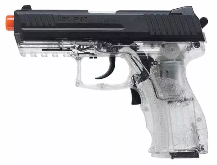 H&K P30 Clear Electric Airsoft Pistol - Caliber 0.24 - FPS 180