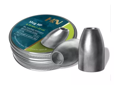 H&N Slug HP, .25 Cal., 28 Grains, Hollowpoint, 120ct