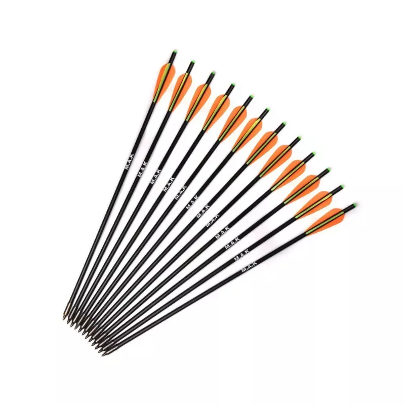 HEADHUNTER CARBON ARROWS - 400 BLAZE ORANGE, 2