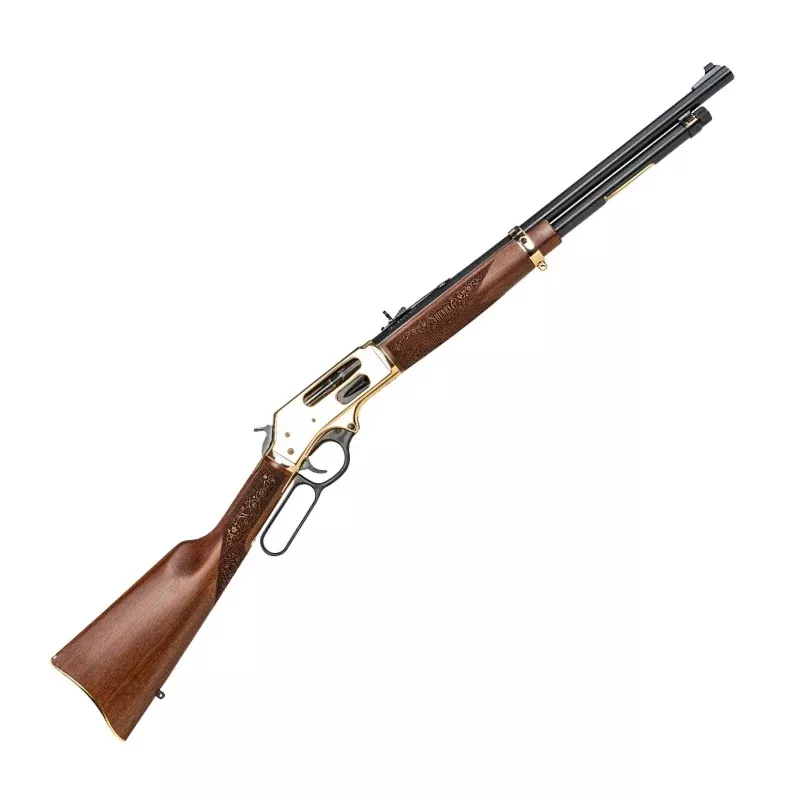 HENRY 45 /70 SIDE GATE LEVER ACTION BRASS RECEIVER WALNUT