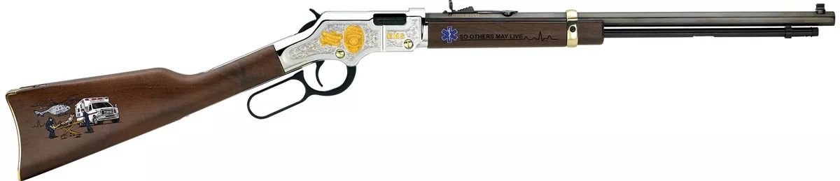 Henry Golden Boy “EMS Tribute” 22LR Rifle 20″ Octagonal Barrel