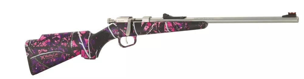 Henry H005MG Mini Bolt .22 LR Muddy Girl 16.25″ 1rd S