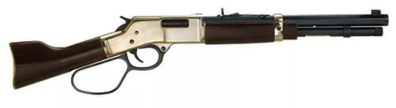 Henry Mare’s Leg Large Loop Lever Action .44 Magnum 12″ Octagon Barrel Hardened Brass Receiver Walnut Stock 5 Rounds