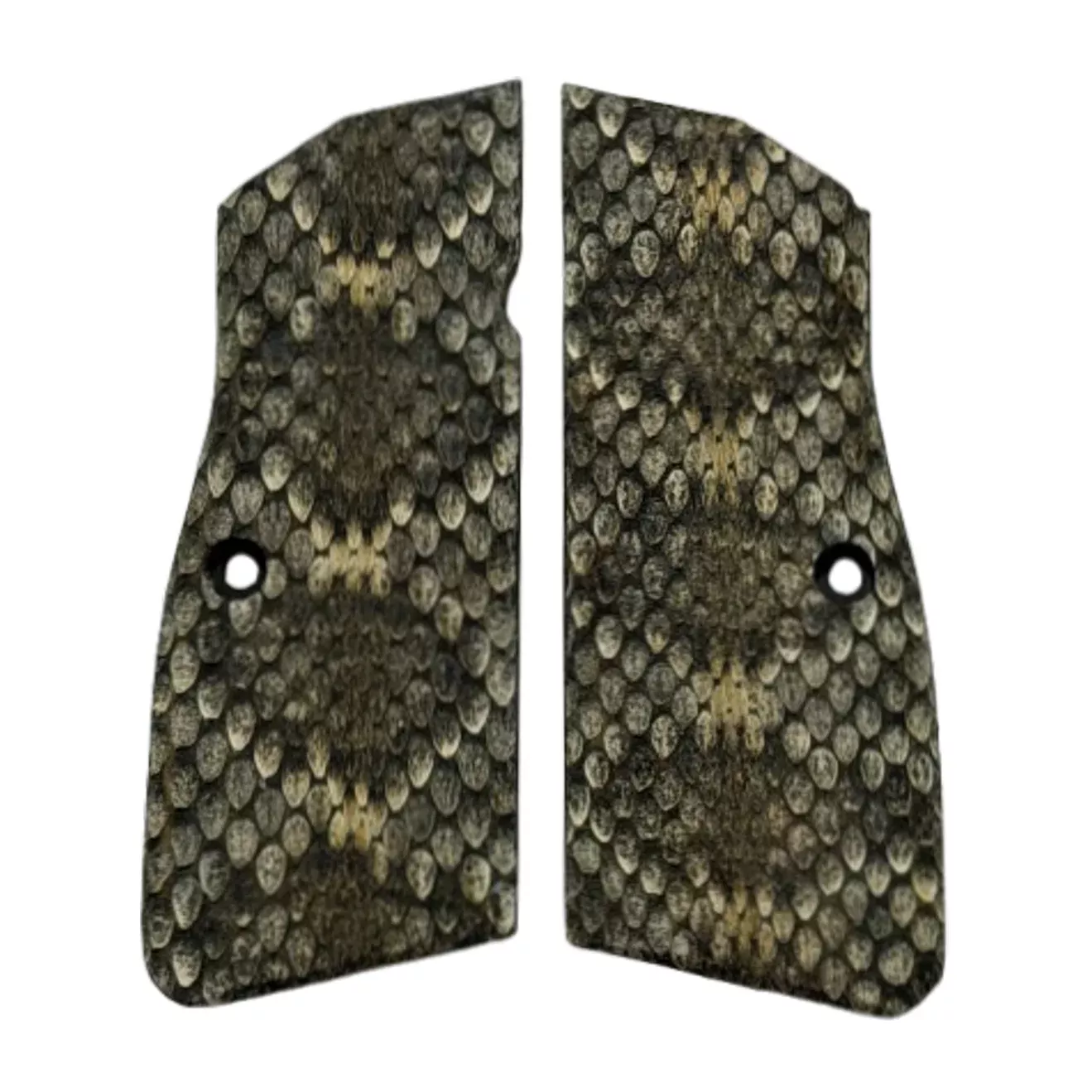 High Power Grips - Genuine Rattle Snake Skin