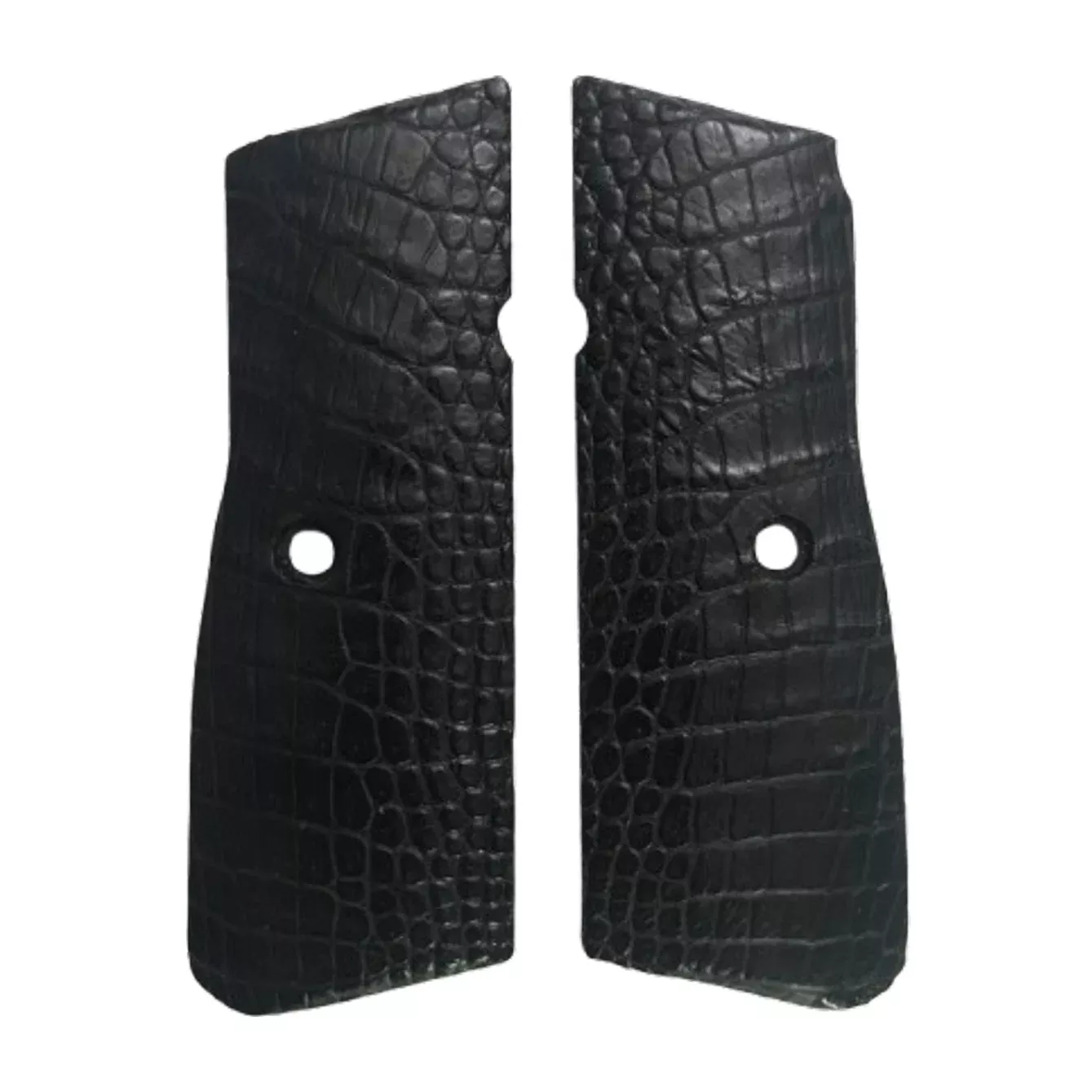 High Power (New FN) Grips - Gator Skin - Black