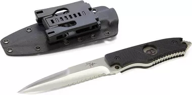 Hoffner Hand Spear Fixed Blade Knives 4.75” Plain/Serrated Edge