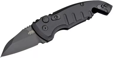 Hogue 24146 Elishewitz A01-Microswitch AUTOMATIC Knife 1.95" Wharncliffe Plain Edge CA LEGAL