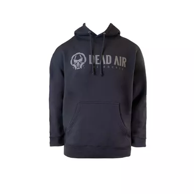 Horizontal Logo Hoodie, Navy Blue