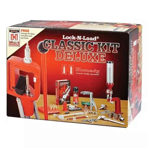 Hornady 085010 Lock-N-Load Classic Deluxe Kit Cast Iron/Hard Plastic