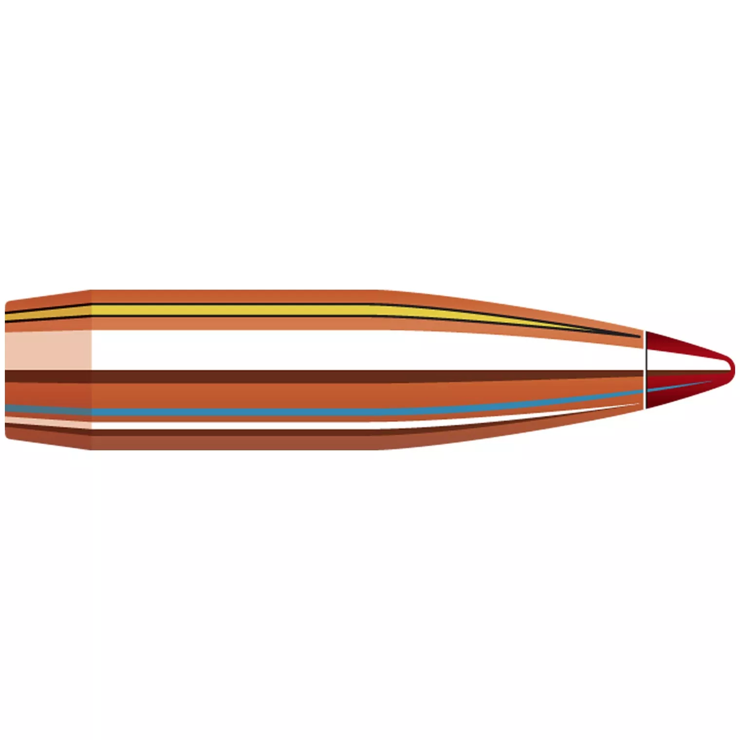 Hornady 2441 ELD-X 6mm .243 90 gr Extremely Low Drag eXpanding 100 Per Box/ 25 Case