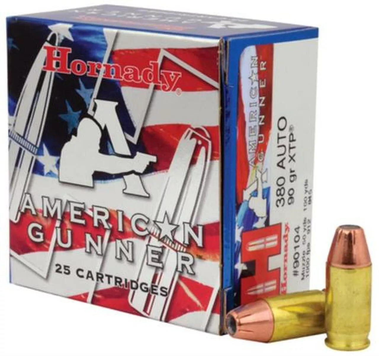 Hornady American Gunner .38 Special 125gr, XTP, 25rd/Box